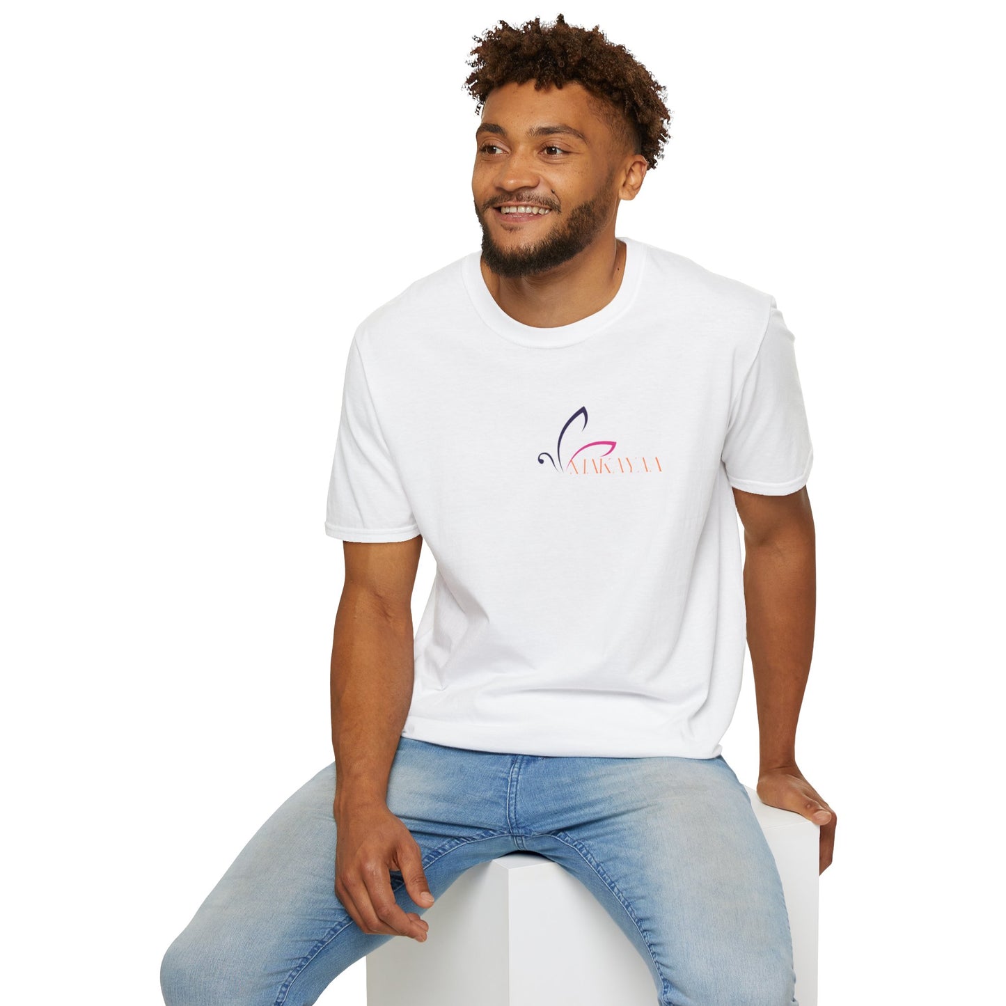 Haiti Pride Graphic T-Shirt — Afrocentric Portrait with Flag Hair