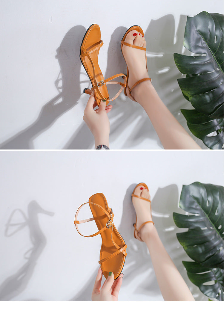 Stiletto Strap High Heels Sandals