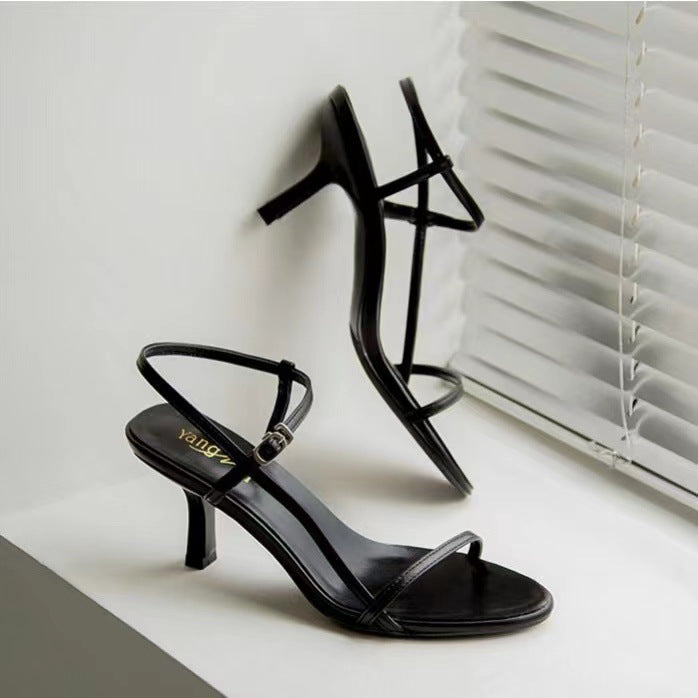 Stiletto Strap High Heels Sandals
